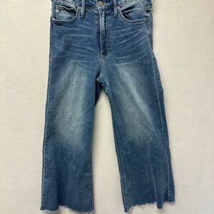 Dear John Blue Flare Wide Leg Jeans